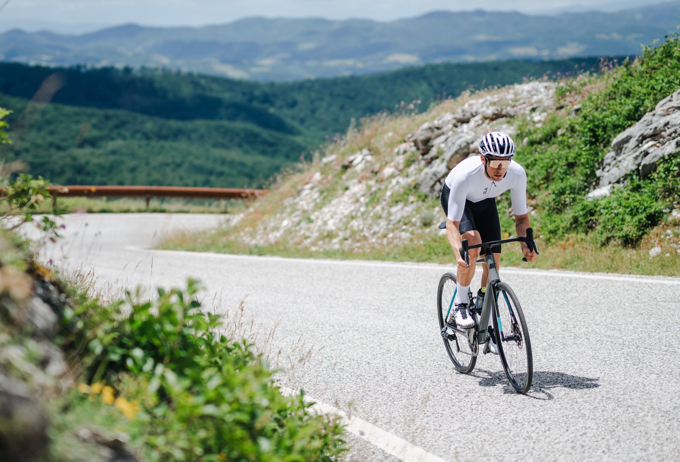 Koszulka rowerowa męska Alé Cycling Solid Color Block 2.0